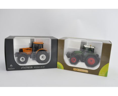 Universal Hobbies 1/32 Renault Atlez 936 plus Fendt 820 Tractor. M in E Boxes. (2)