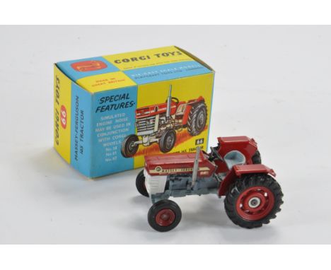 Corgi No. 66 Massey Ferguson 165 Tractor. VG to E in E Box.