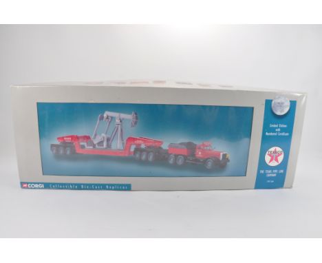Corgi 1/50 Heavy Haulage Texaco Texas Pipeline Company Set. NM to M in G Box.