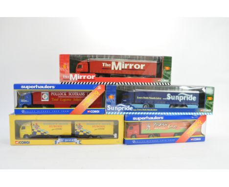 Corgi 1/64 Diecast Trucks. M in E Boxes. (5)