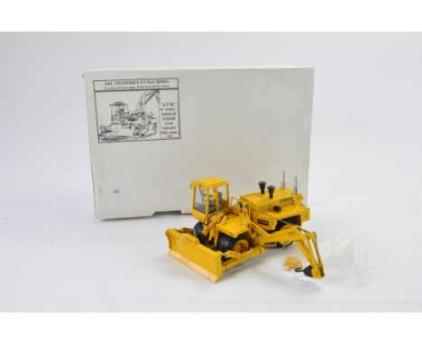 Extremely 1:50 scale rare ATM Resin and White Metal Hand Built model of a Frisch F202B Wheel Dozer (with side crane). Very Fr