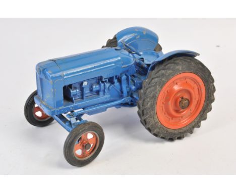 Chad Valley Clockwork Model of a Fordson Major Tractor. Untested. Generally G+.