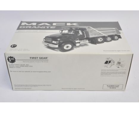 First Gear 1:34 scale Mack Granite Heavy Duty Dump Truck (Blooming Glen Contractors). NM-M. Box E.