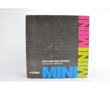 Corgi Mini Cooper Presentation Set. NM in VG Box.