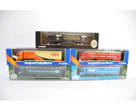Corgi 1/64 Diecast Trucks. M in E Boxes. (5)