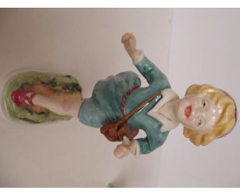 Royal Worcester figure 'Thursdays Child Has Far To Go'