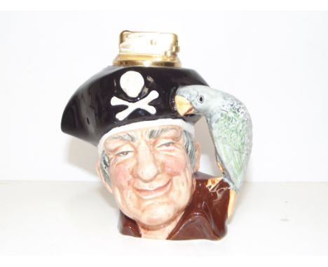 Royal Doulton Long John Silver table lighter, 