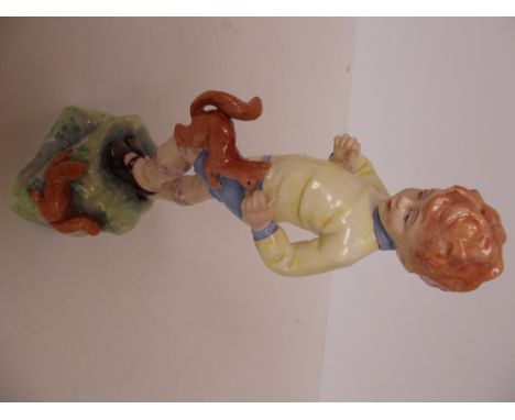 Royal Worcester figure 'October' modelled by FG Doughty 