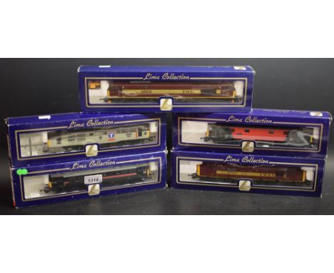 Trains - Lima OO gauge diesel locomotives, Virgin 87 003, L205195, others L204687;  L204933;  204868A8 and 204740A8, all boxe