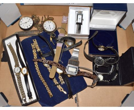 Watches - a military Lucerne 24 hour watch, with black dial, Arabic numerals, seconds hand, black leather strap; a Casio Data