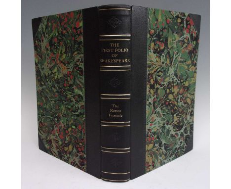 The First Folio of Shakespeare, Norton Facsimile. Norton &amp; Co New York and Folio Society, London. 1996 2nd edition. This 