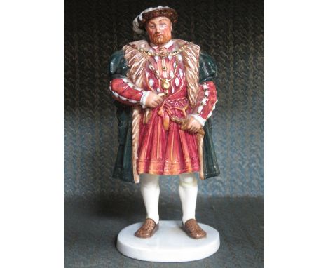 ROYAL DOULTON LIMITED EDITION GLAZED CERAMIC FIGURE- HENRY VIII, HN3458