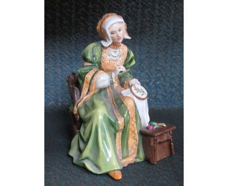 ROYAL DOULTON LIMITED EDITION GLAZED CERAMIC FIGURE- ANNE OF CLEAVES, HN3356
