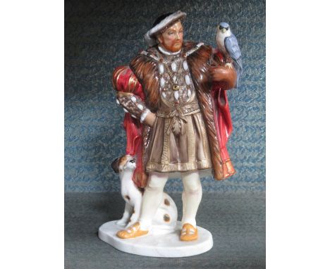 ROYAL DOULTON LIMITED EDITION GLAZED CERAMIC FIGURE- HENRY VIII, HN3350