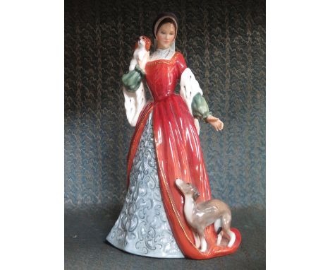 ROYAL DOULTON LIMITED EDITION GLAZED CERAMIC FIGURE- ANNE BOLEYN, HN3232