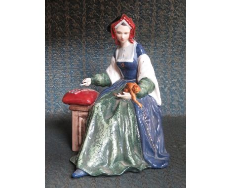 ROYAL DOULTON LIMITED EDITION GLAZED CERAMIC FIGURE- CATHERINE OF ARAGON, HN3233
