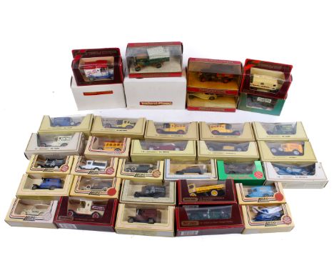 A large collection of boxed diecast. Including Matchbox Models of Yesteryear and LLedo 'Day's Gone'