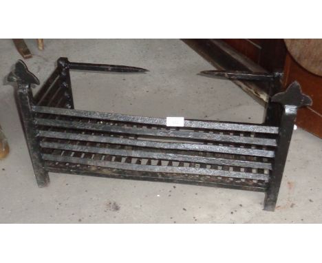 Forged steel fire grate