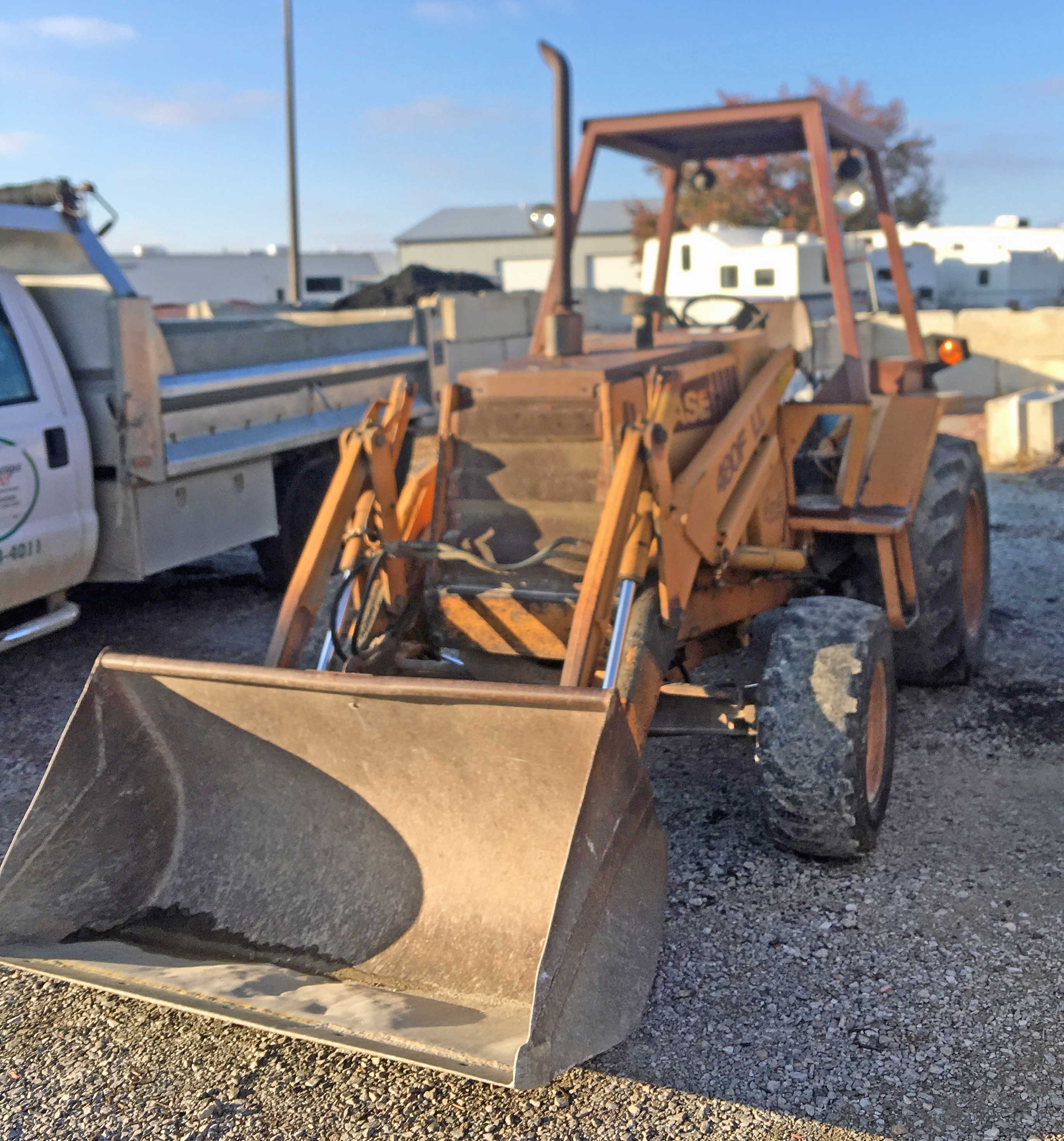 Case 480 FLL 4 wheel drive Loader