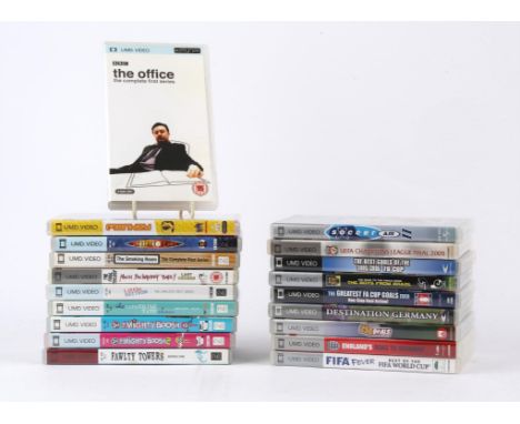 PlayStation Portable (PSP) Boxset UMD bundle (PAL) [19] Highlights include: Monkey (sealed), The Mighty Boosh, The Mighty Boo