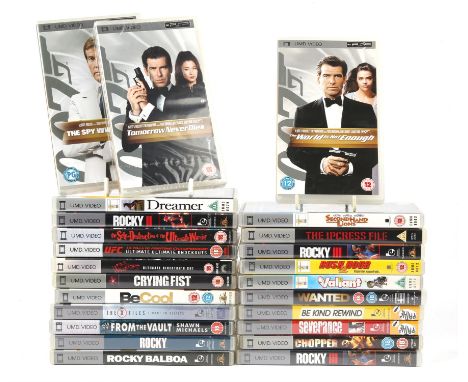 PlayStation Portable (PSP) Variety UMD bundle (PAL) [24] Highlights include: Severance (sealed), Tomorrow Never Dies (sealed)
