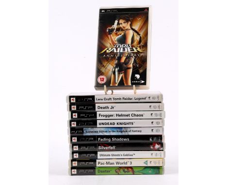 PlayStation Portable (PSP) Fantasy Adventure bundle [11] (PAL) Includes: Daxter, Pac-Man World 3, Frogger: Helmet Chaos, Ulti