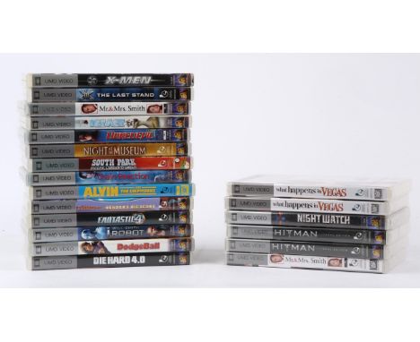 PlayStation Portable (PSP) 20th Century Fox UMD bundle (PAL) [20] Highlights include: Mr & Mrs Smith (sealed, Hitman Extreme 