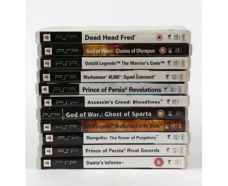 PlayStation Portable (PSP) Young Adult Fantasy bundle [11] Includes: Assassin's Creed: Bloodlines, Dead Head Fred, Prince of 