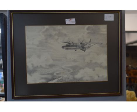 Original Pencil Sketch by C. Bowes 