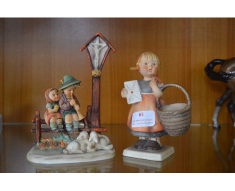 Two Goebel Child Figures 