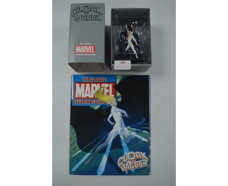 Marvel Figurine and Guide - Cloak and Dagger 