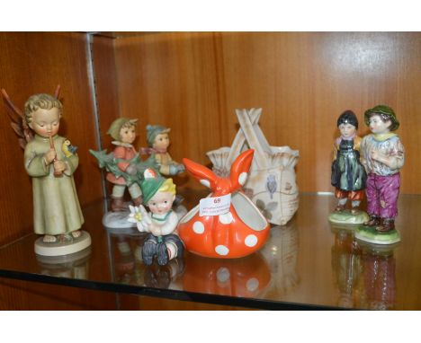 Decorative Pottery Figures, Goebel, etc. 