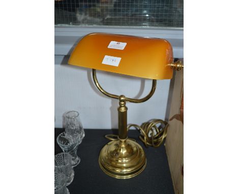 Brass Desk Lamp 