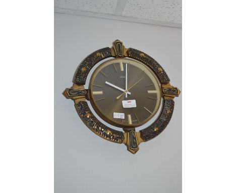Retro Metamec Wall Clock 