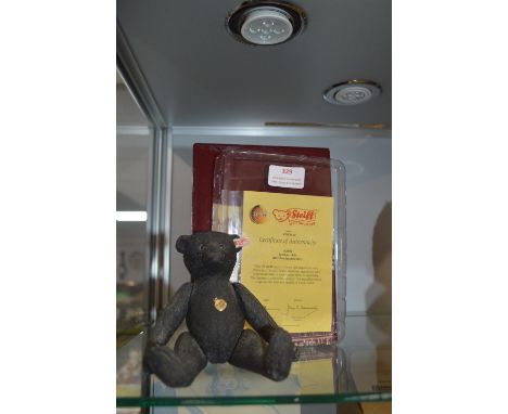 Steiff "Enesco" Bear Figurine 2003 with Packaging and Certification 