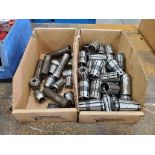 (2) Boxes Of E32 Spring Collets & R-8 Collets