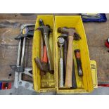 Framing Hammers, Ball Peen, Mallet, Chisel, Quick Grip Clamp, & Metal Hack Saw