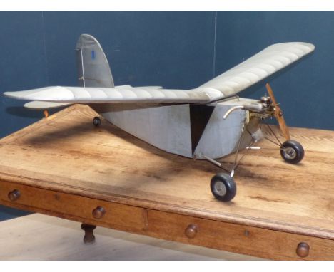 1950s mocked metal engine aeroplane 26H x 105W