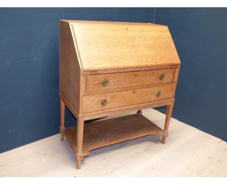 Small light washed bureau 