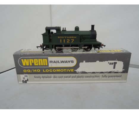 A Wrenn 00 gauge 0-6-0 tank engine 1127 in LMS green livery and in original box W2207