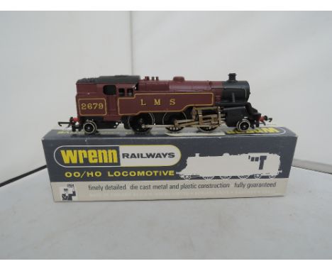 A Wrenn 00 gauge 2-6-4 tank engine 2679 L.M.S in maroon livery and in original box W2219 
