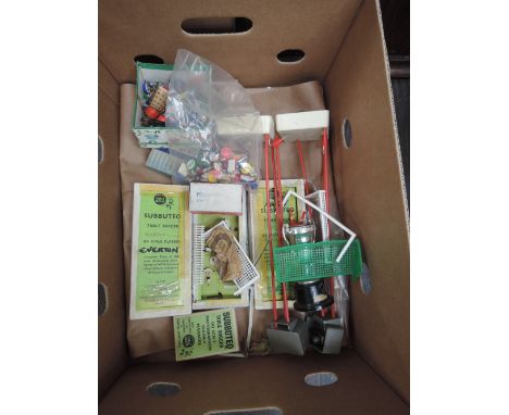 A selection of Subbuteo figure and accessories including boxed teams 