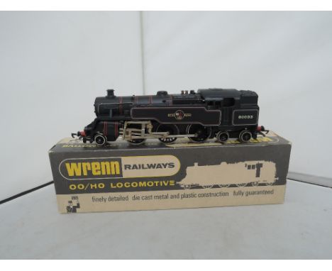 A Wrenn 00 gauge 2-6-4 tank engine 80033 B.R. in black livery and in original box W2218 