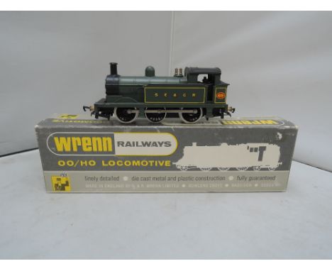 A Wrenn 00 gauge 4-6-0 tank engine SE.A.C railway 69 in Olive green livery and in original box W2201 