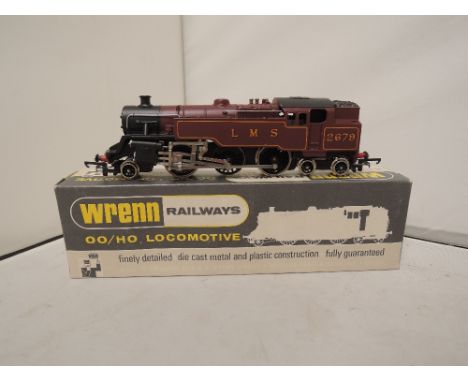 A Wrenn 00 gauge 2-6-4 tank engine 2679 in red LMS livery and in original box W2219