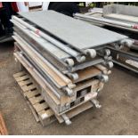 Scaffolding platforms various styles - 11 pieces