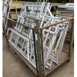 Scaffolding ladder frames various styles and sizes - 7 pieces