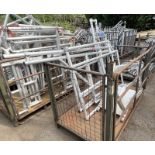 Scaffolding panels mixed sizes - 4 pieces