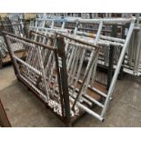 Scaffolding tower ladder frames various styles and sizes - 8 pieces