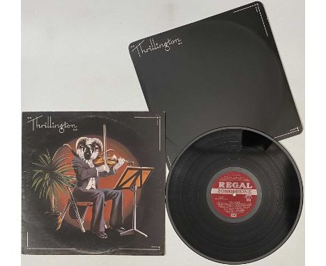 THRILLINGTON - THRILLINGTON LP (PAUL MCCARTNEY - UK ORIGINAL - REGAL EMC 3175). A scarce original 1977 UK pressing of Thrilli